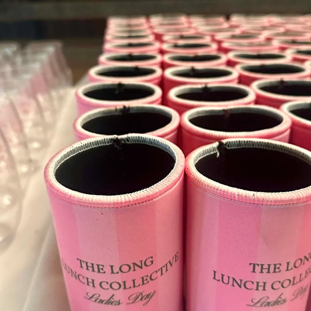 Merch!

We have a little bit of merch leftover for anyone who would like to get their hands on some!

Stubby Holders $10
Etched Glasses $10
Work Shirts $60 

Shirts sizes are 10-16 and colours available are pink, coral, navy, sky &amp; butter

Shippi