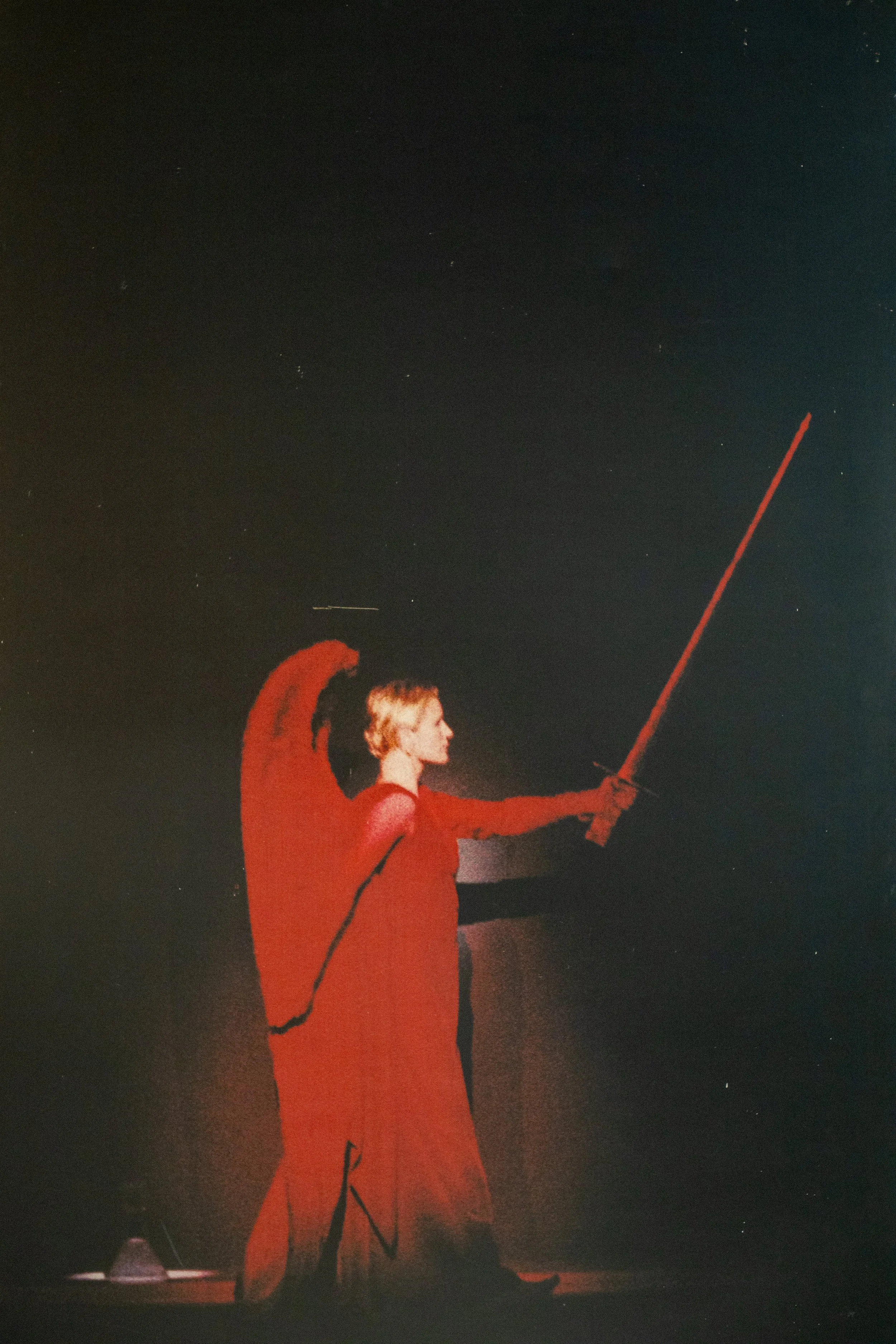 Ines closing the show as The Red Angel 