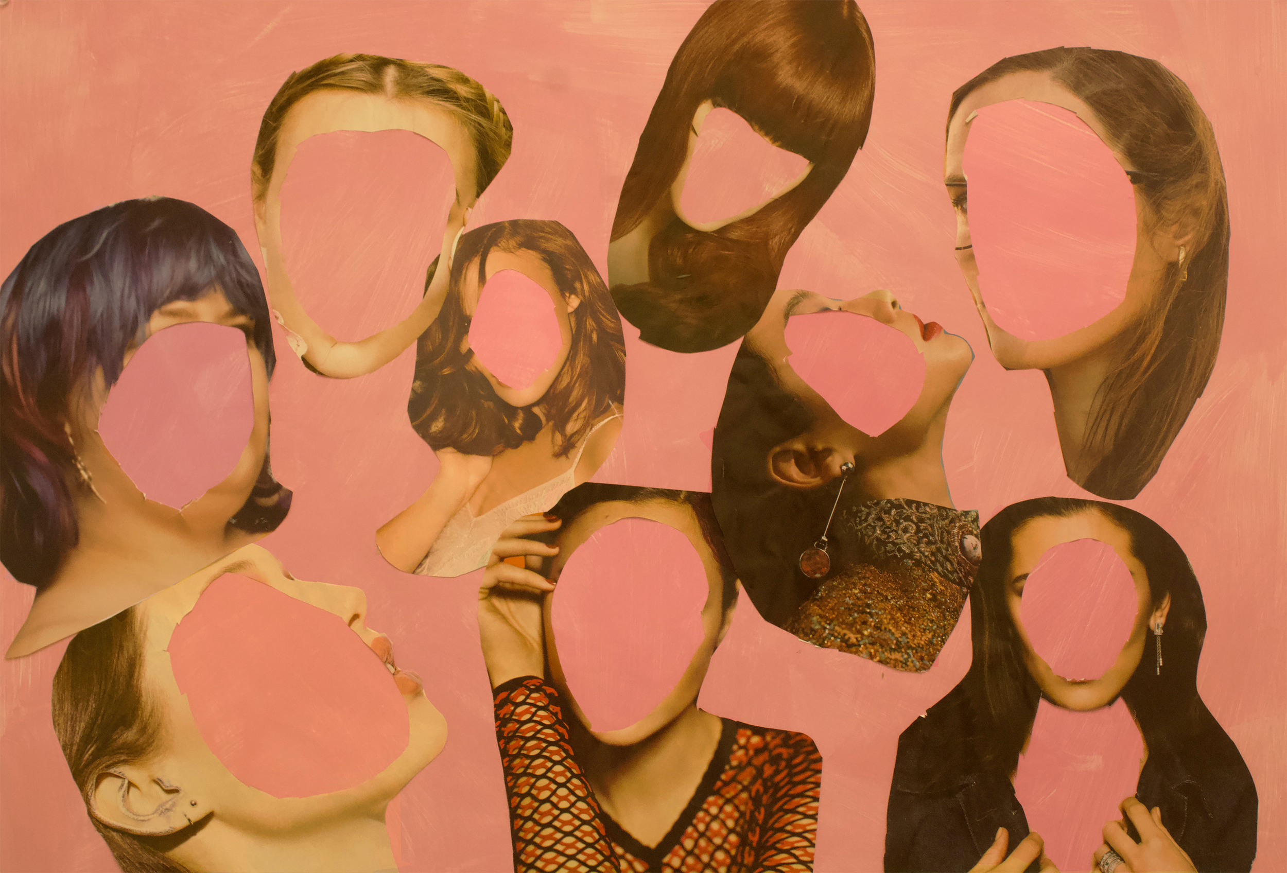 From the Collage Series "Fragmented Femininity"