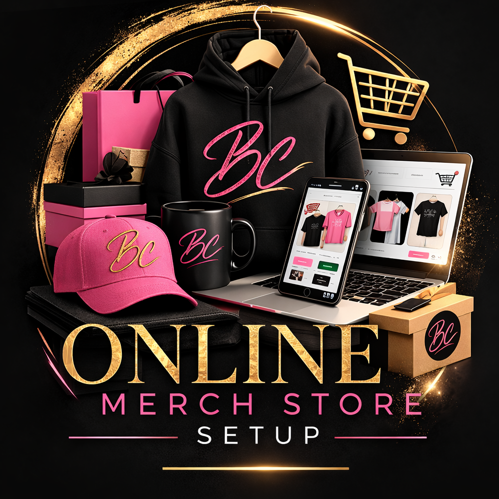 Online Merch Store Setup