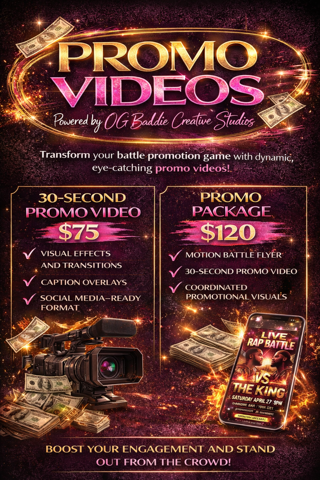 Dynamic Promo Video Services