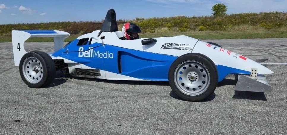 Toronto Motorsports Park, Canada | Amanda experiencing an F2000 car