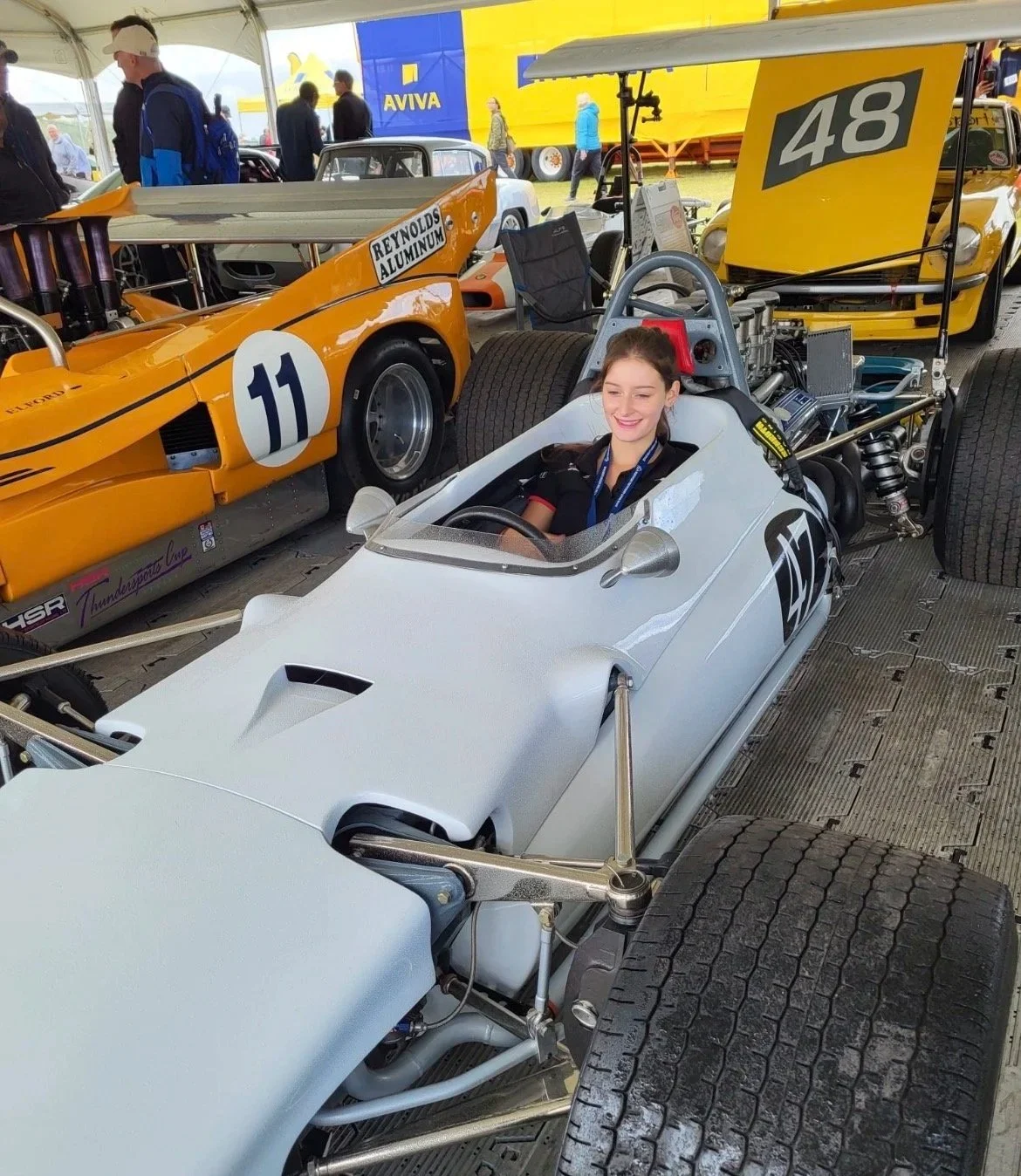 Canadian Tire Motorsport Park, Canada | Amanda in an F5000 car