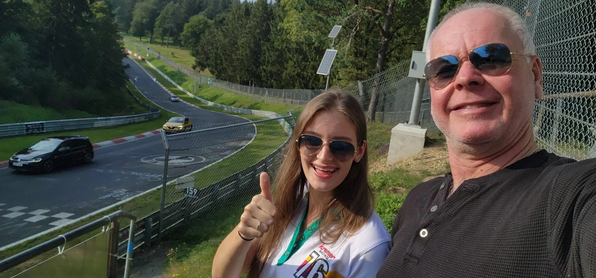 Nürburgring, Germany | Amanda and her Dad spectating at the Nordschleife