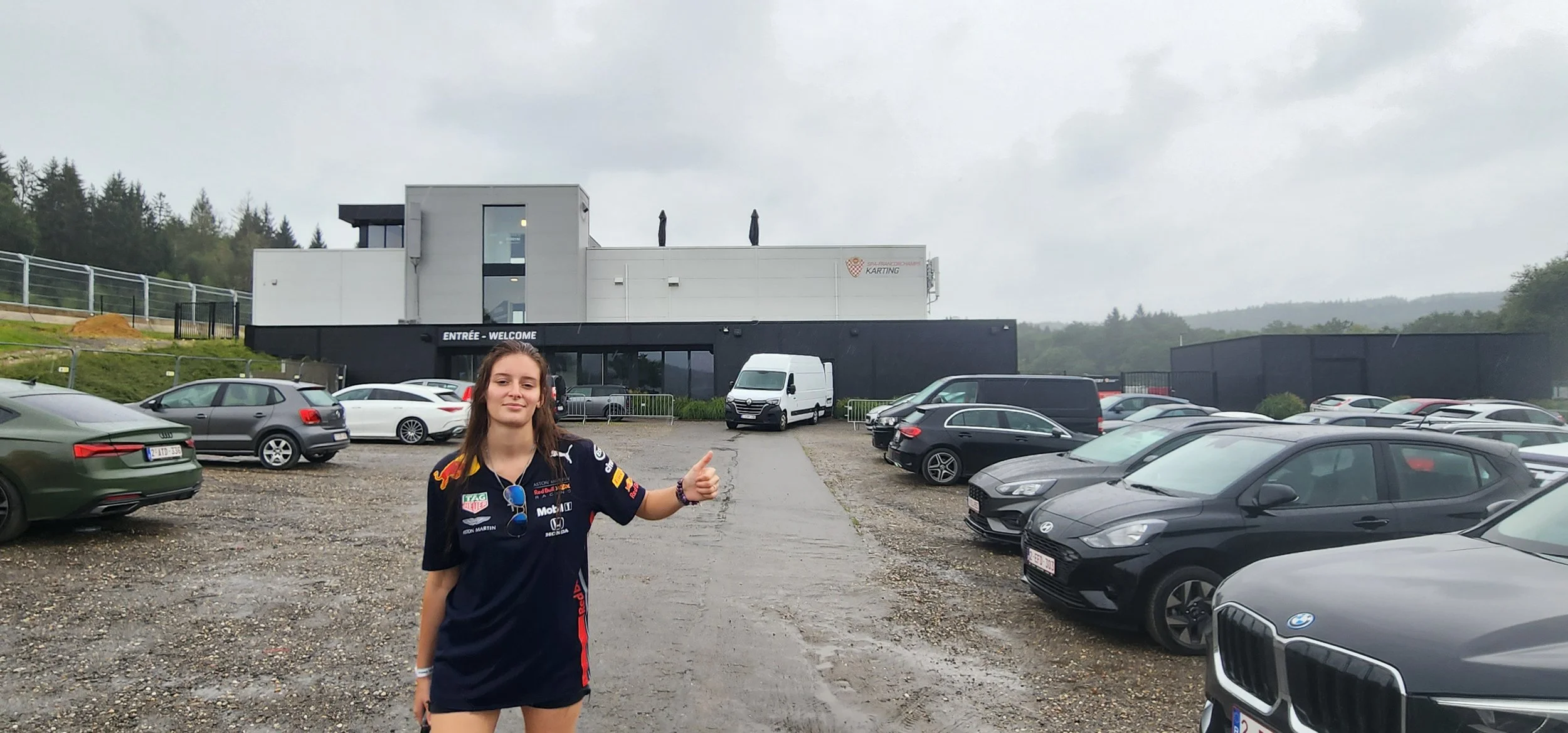 Circuit de Spa-Francorchamps, Belgium | Amanda enjoys Spa's rainy weather and visits the karting track 
