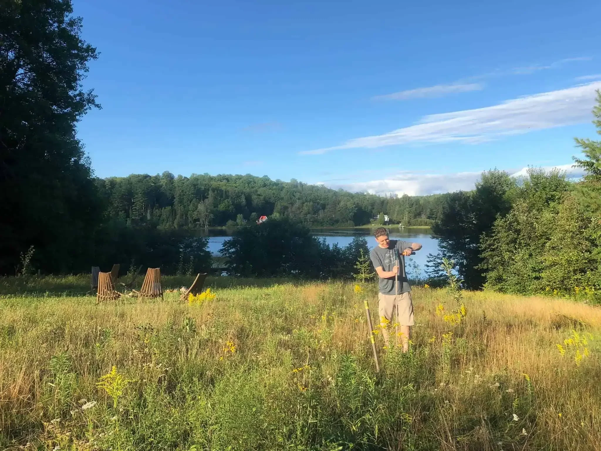 Measuring out the area