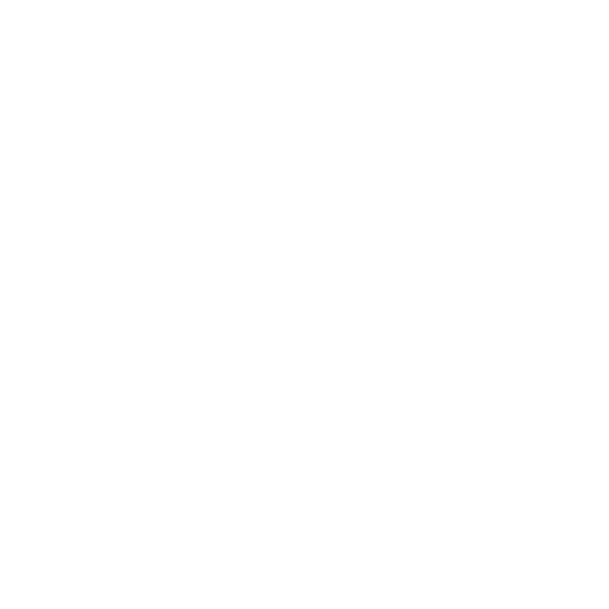 White outlined stars and small circles on a black background.