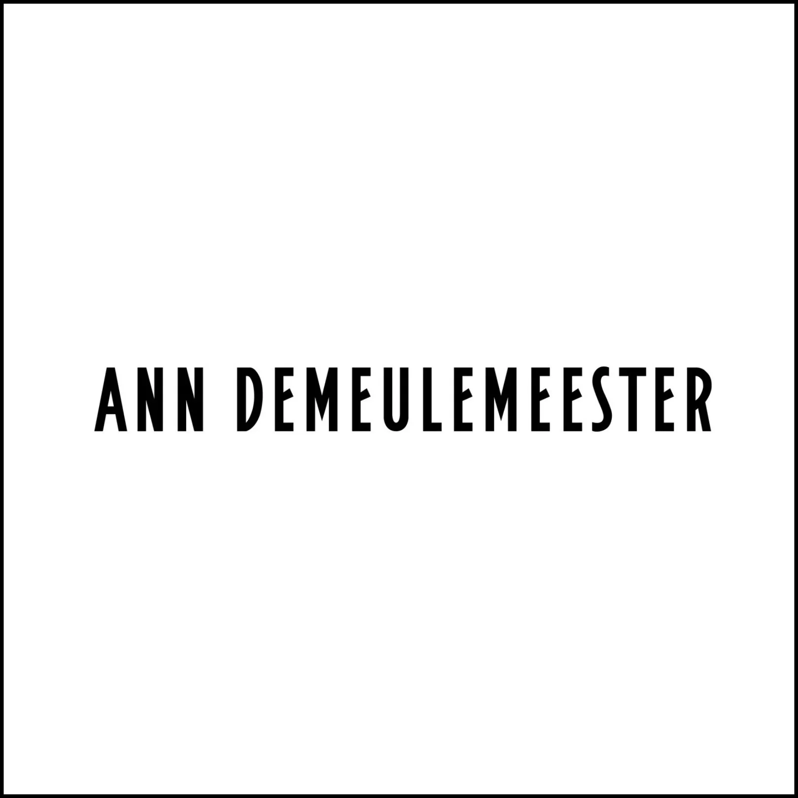 Ann Demeulemeester