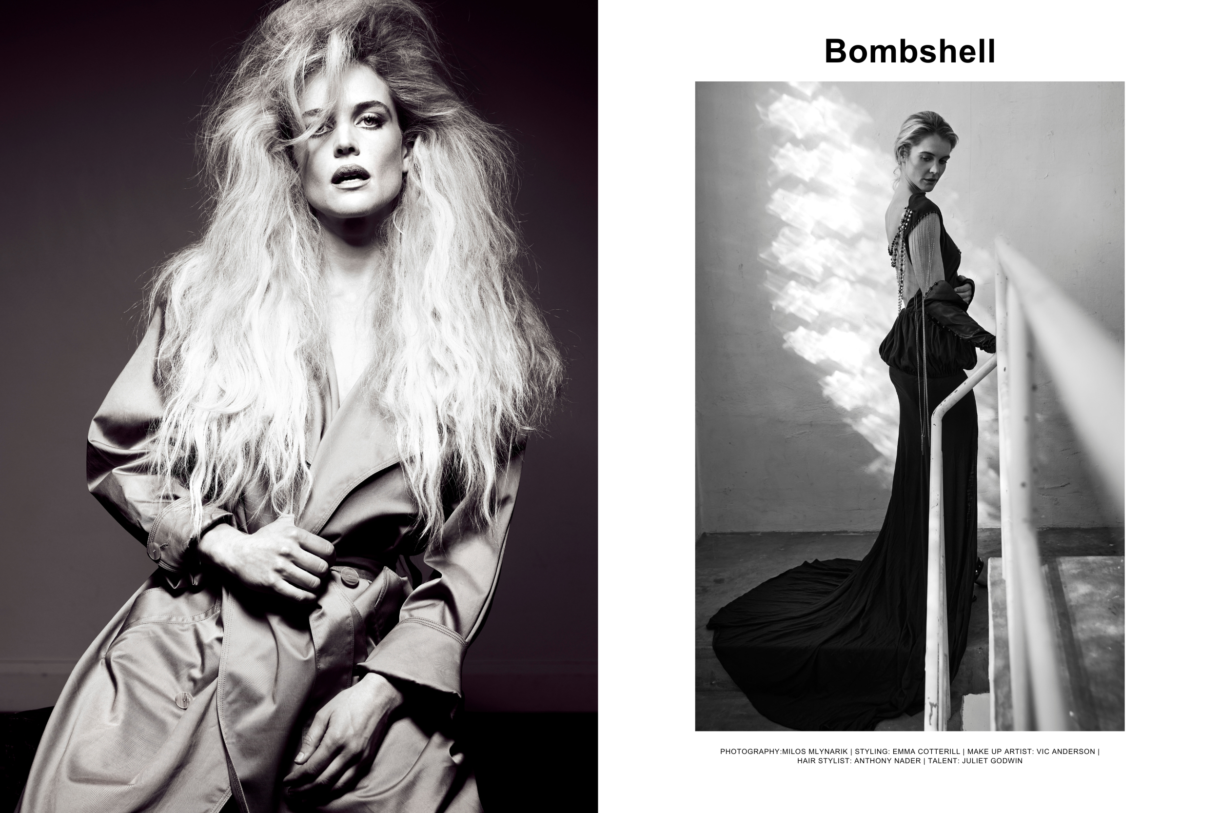 Fashion Editorial: Bombshell.