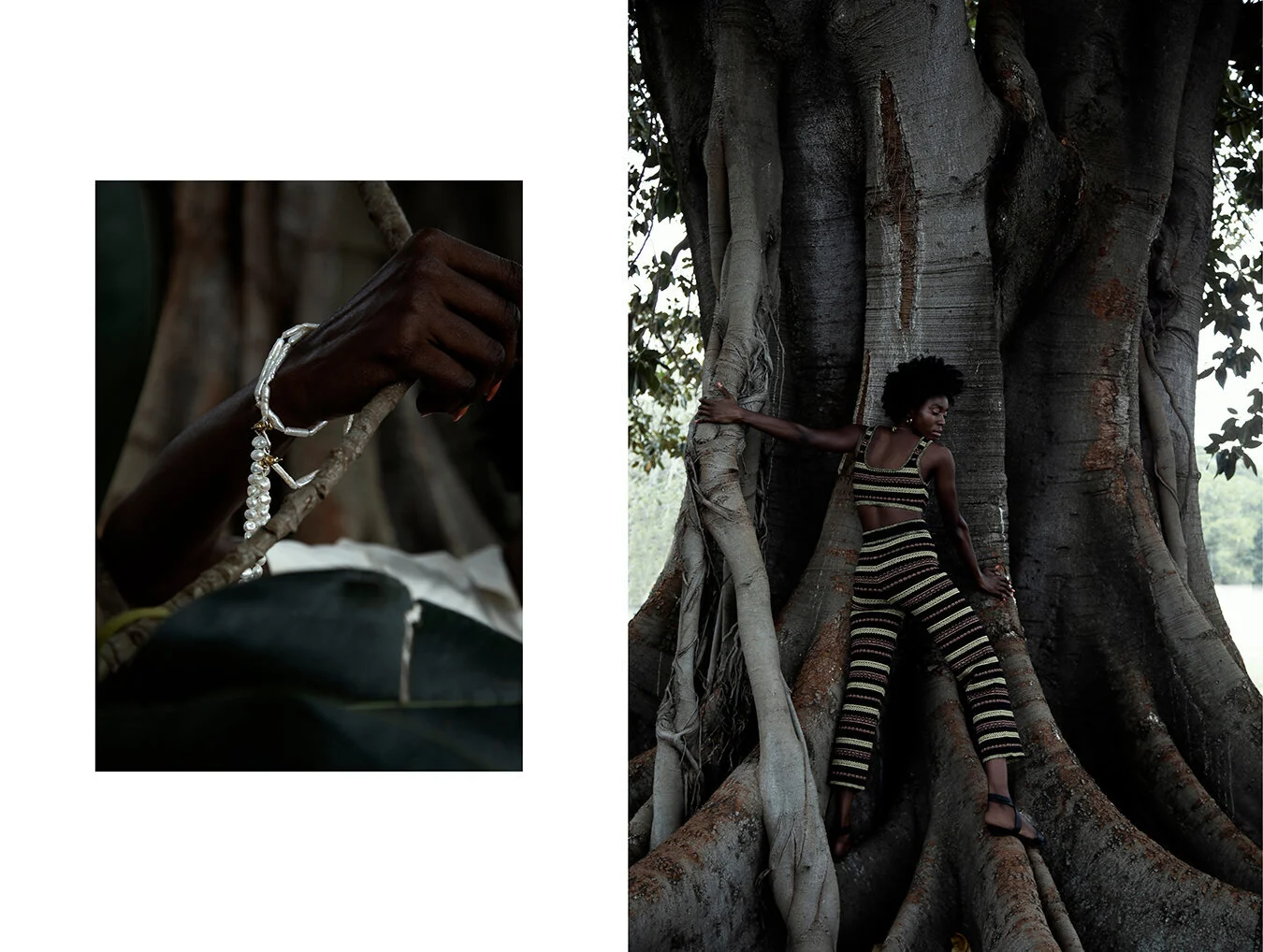 Alice McCall Top and pants, Maria Black necklace @Somedays, Avenue hat @Somedays, Stylist’s own shoes
