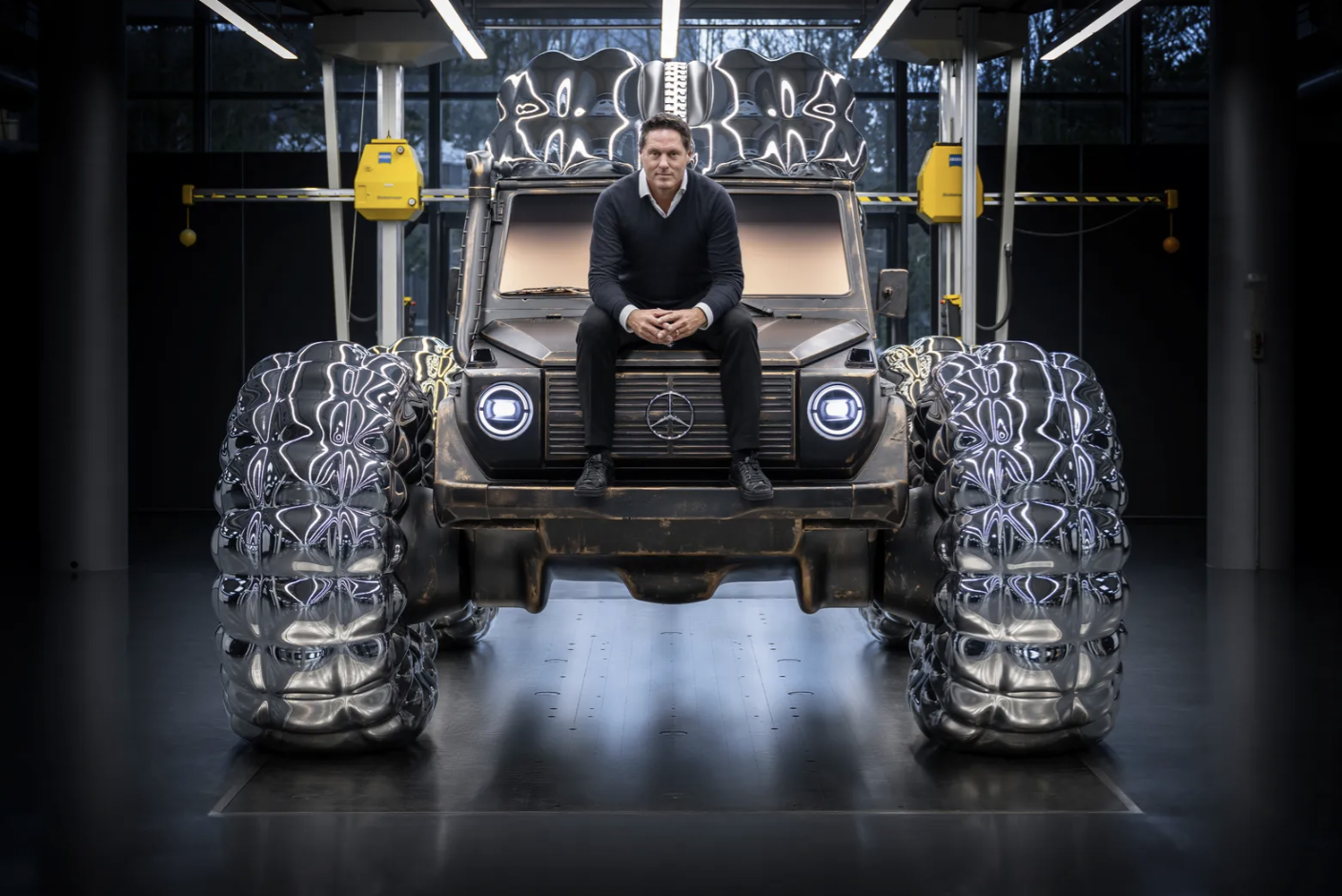 Mercedes-Benz and Moncler unveil new car