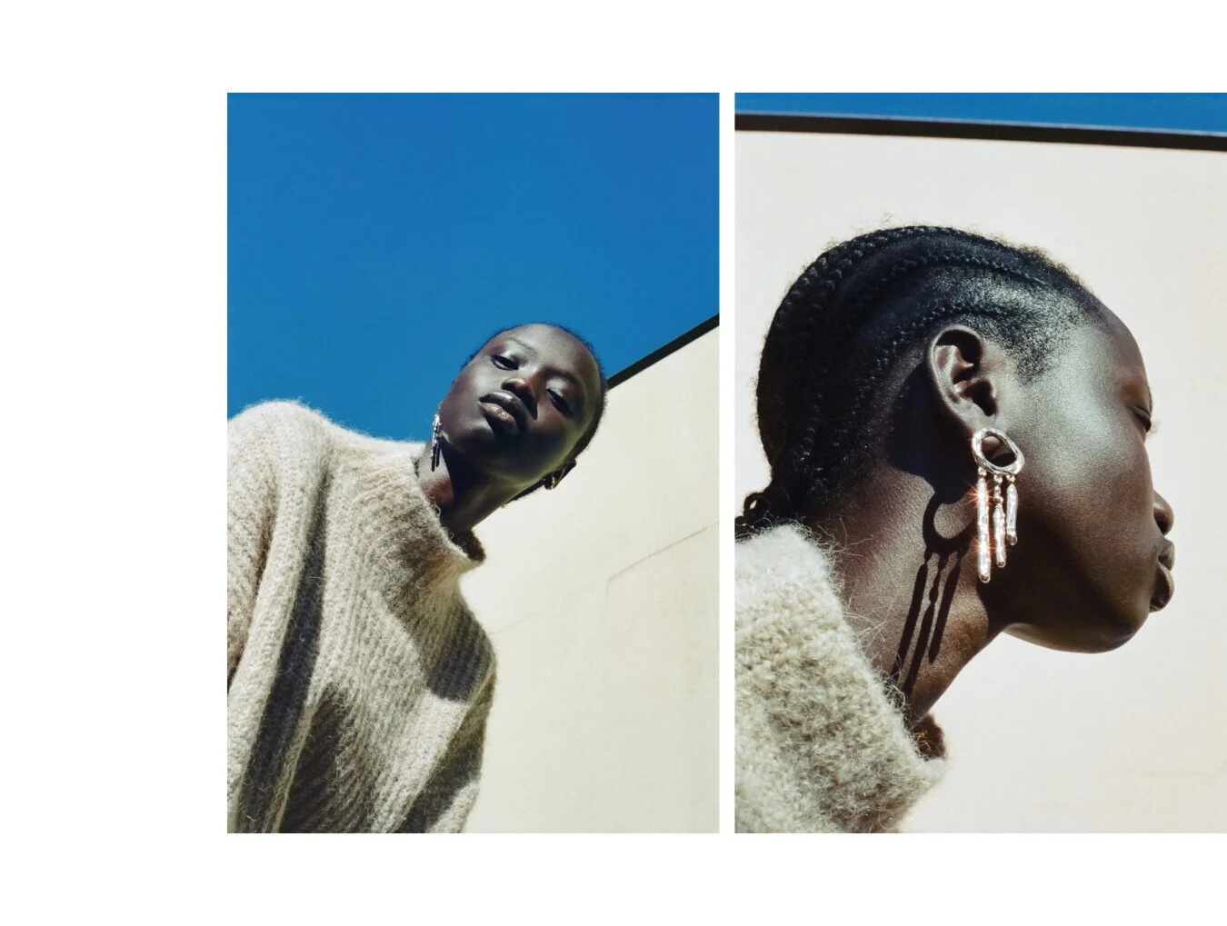 Nique jumper, Stylist’s own earrings