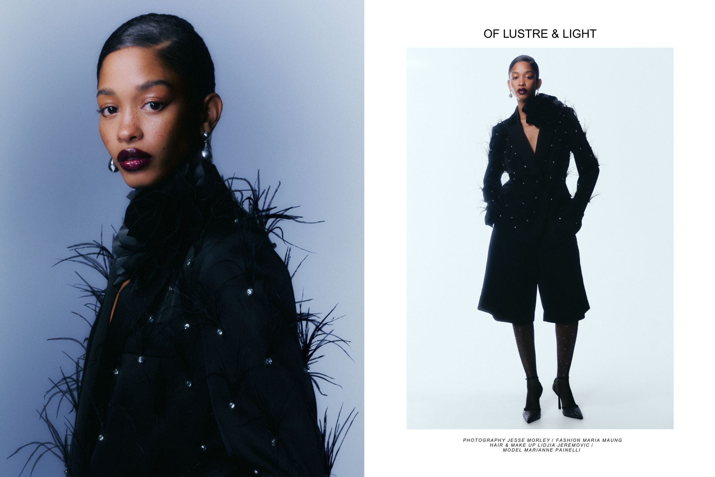 Fashion Editorial: Of Lustre and Light.