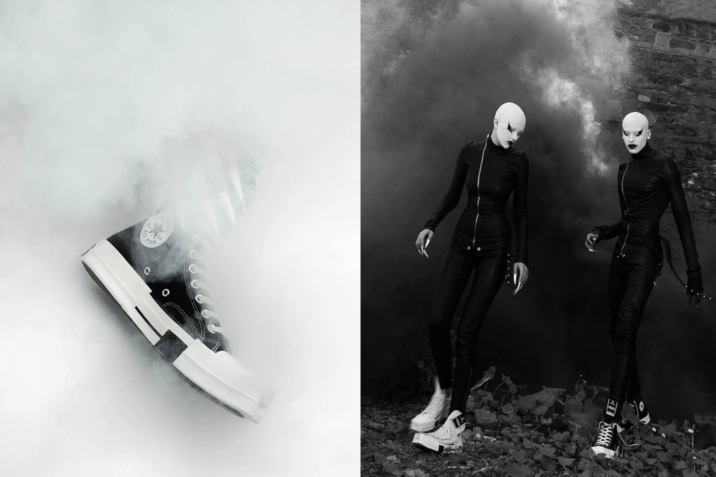 Rick Owens DRKSHDW x Converse TURBODRK Chuck 70 Collaboration