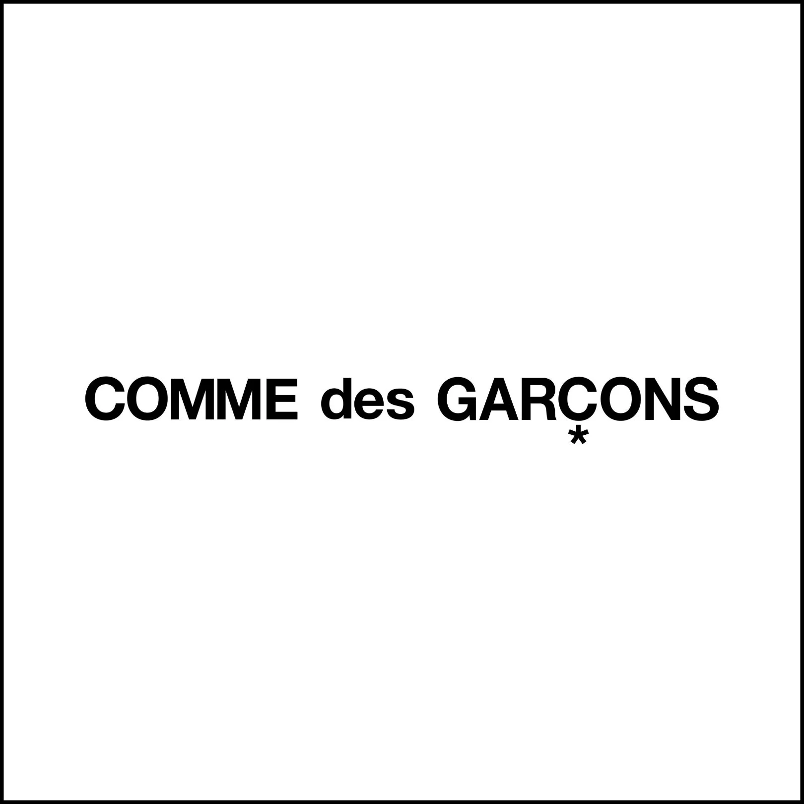 Comme des Garcons