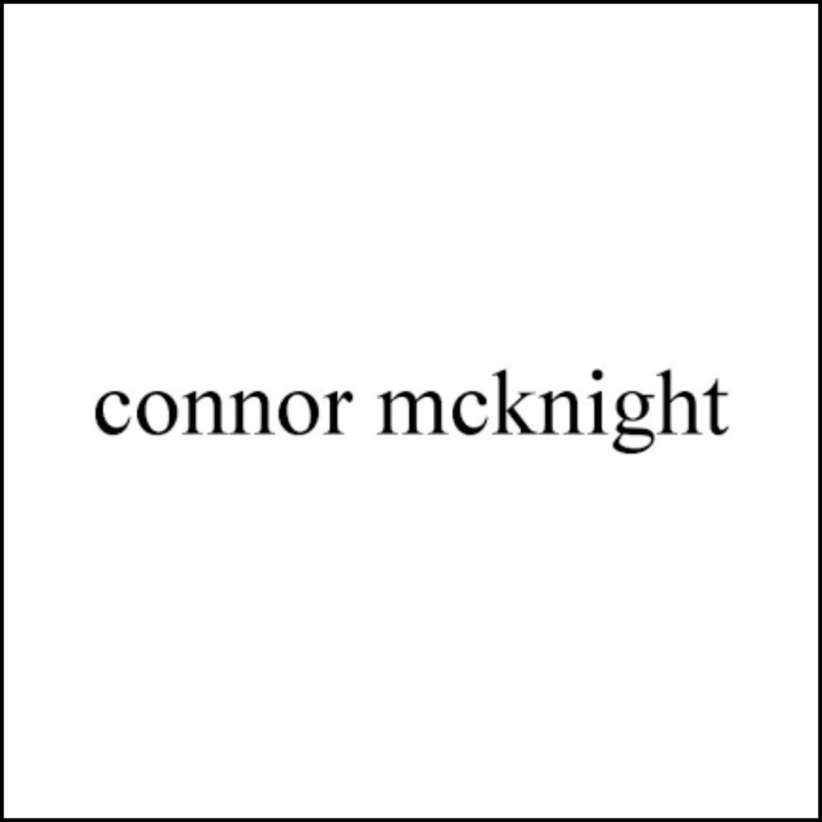 Connor McKnight