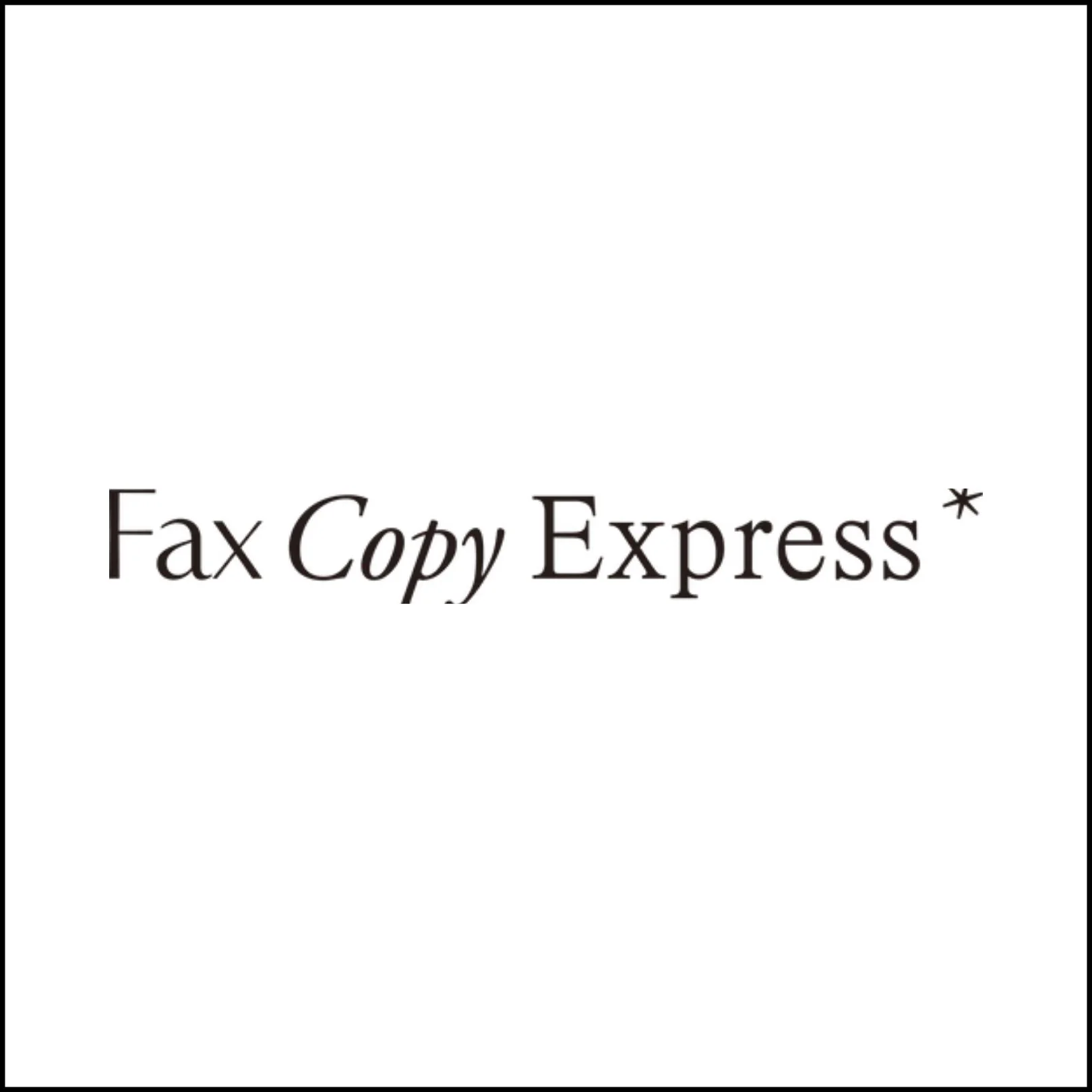 Fax Copy Express