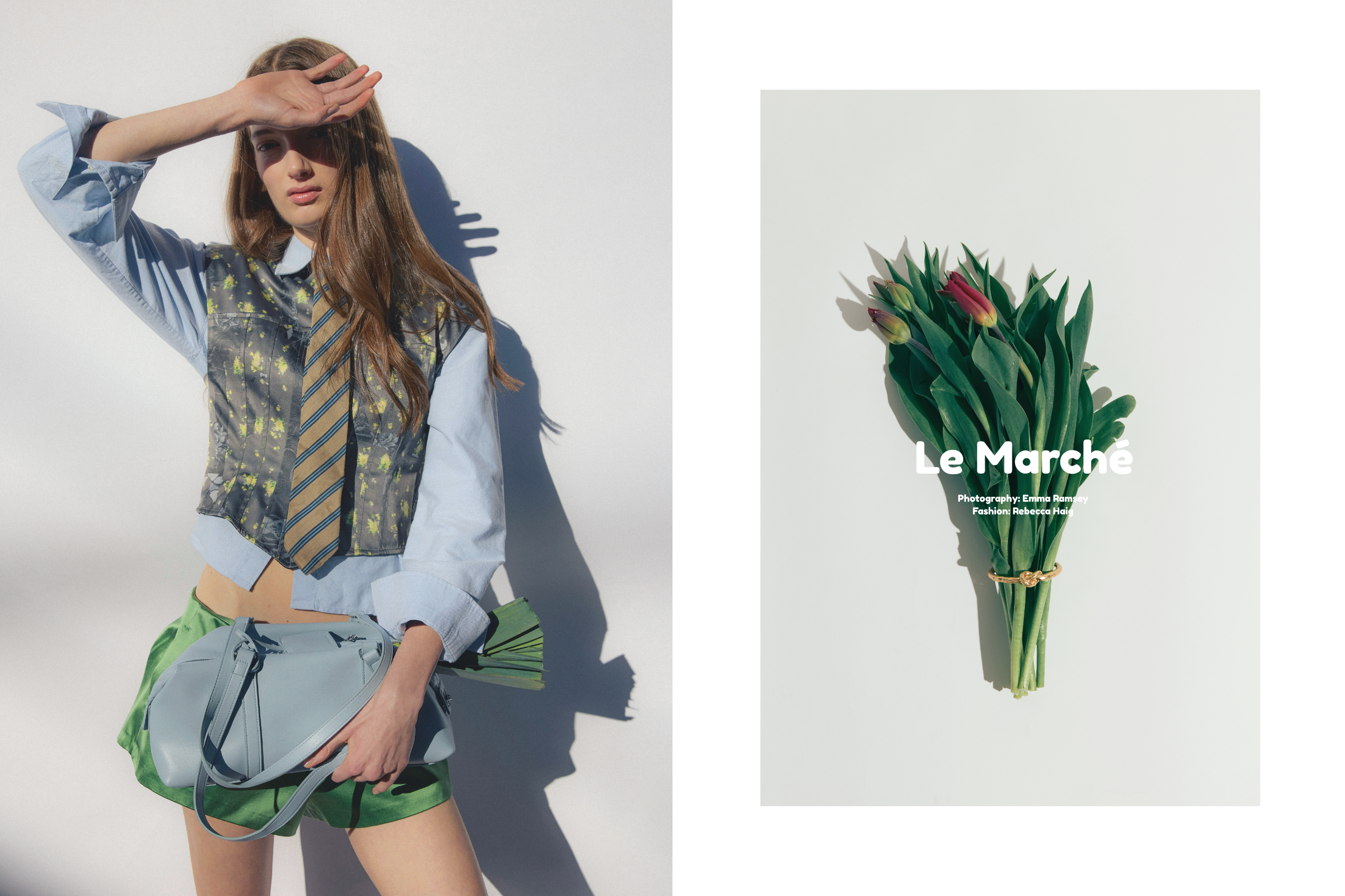 Fashion Editorial: Le Marché.