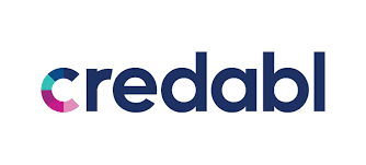 Credabl logo in blue, with a colorful C shape icon