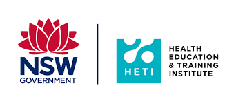 Logos of NSW Government and Health Education & Training Institute.