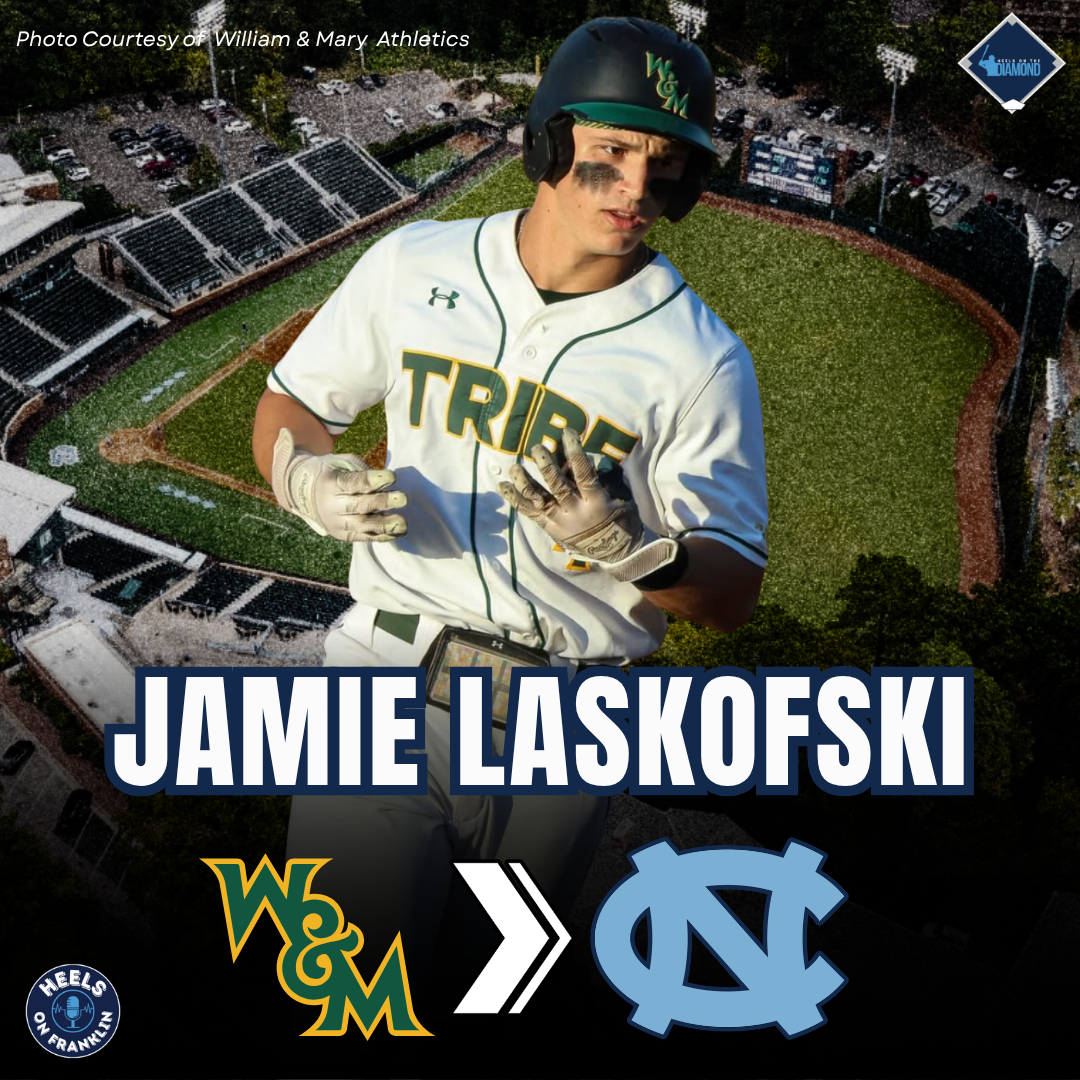 Carolina Baseball Adds 2026 CAA Player of the Year Jamie Laskofski