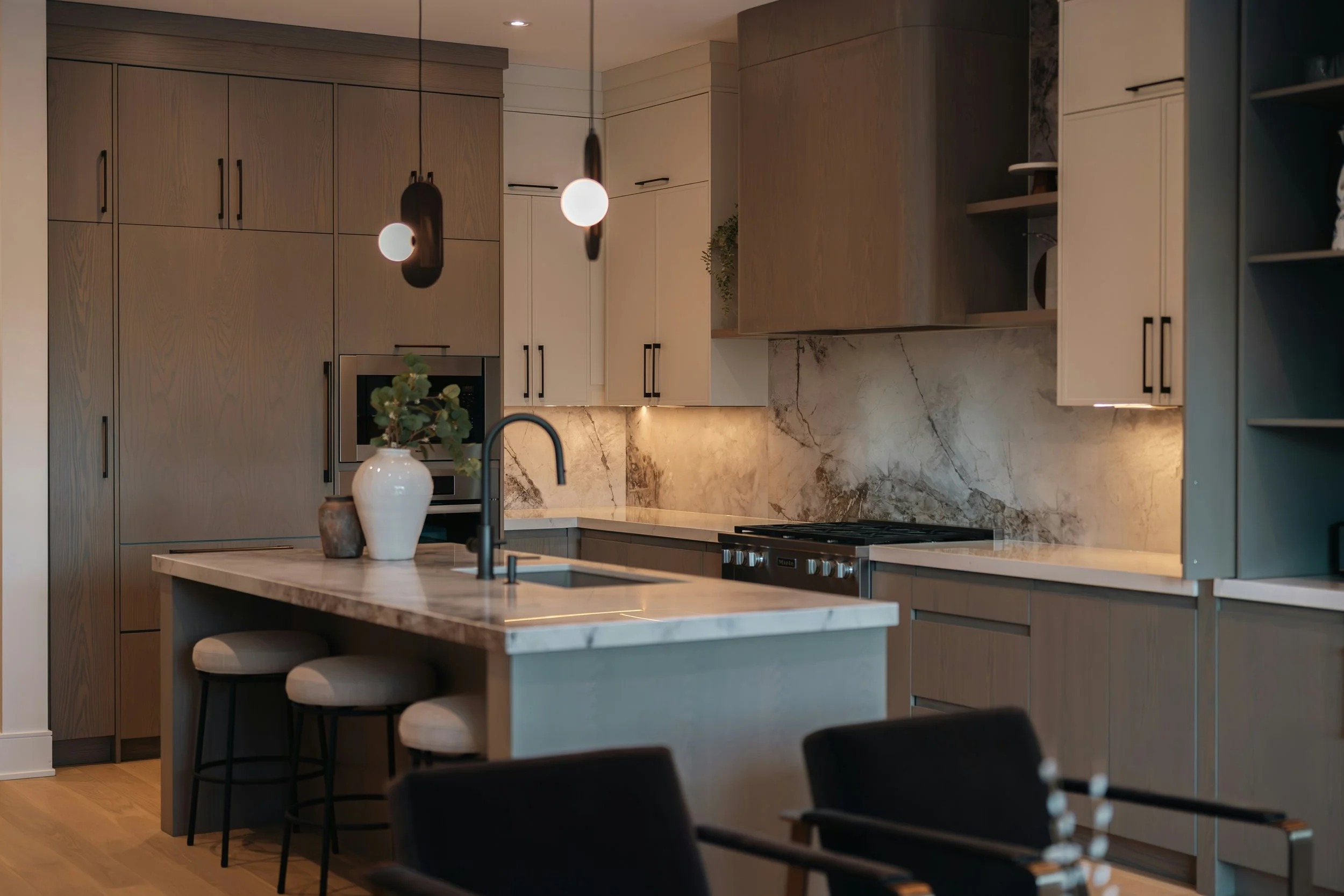 "Minimalist interior design consultation Seattle home"