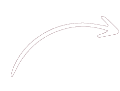 A white arrow curving to the right.