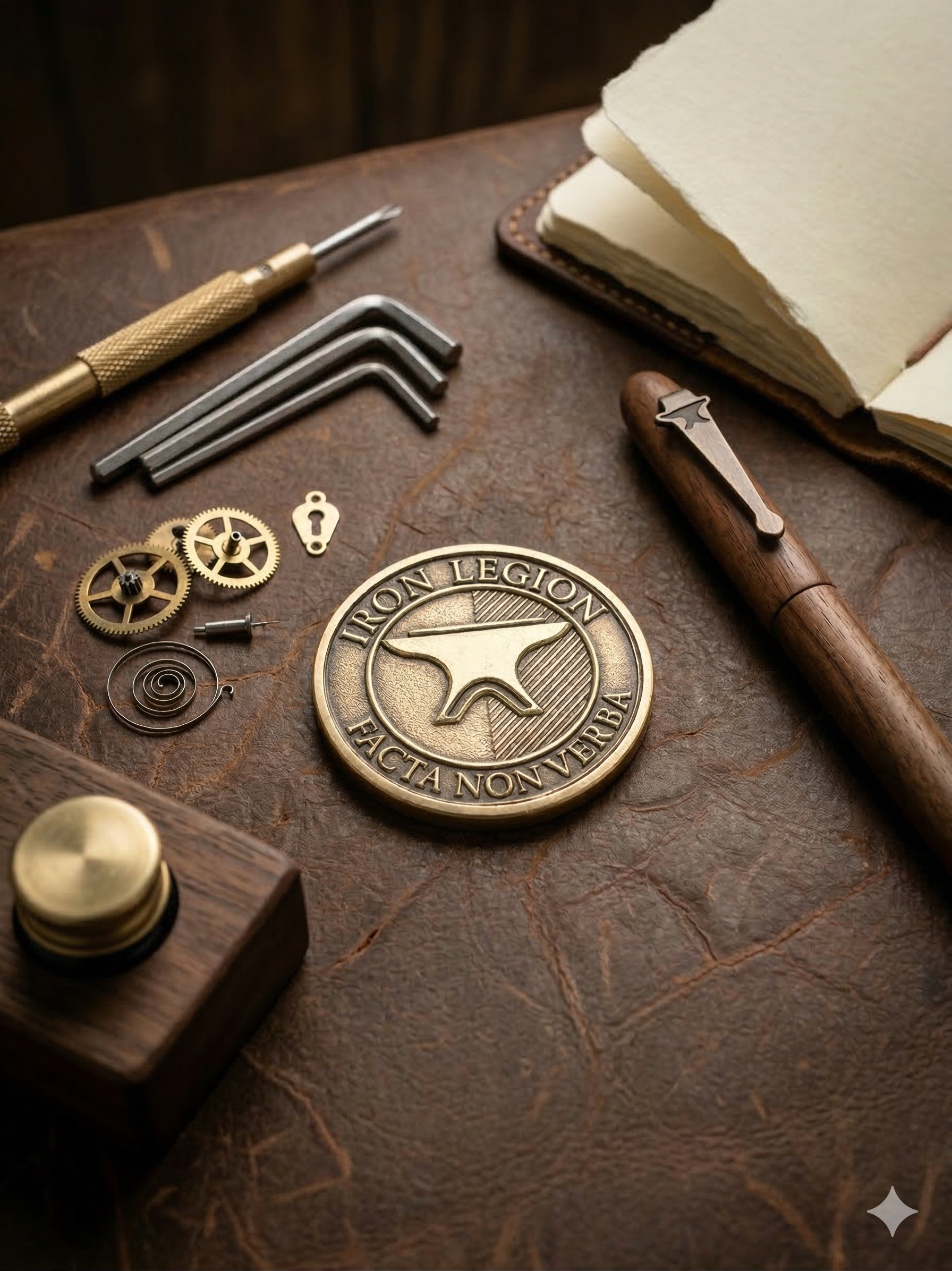 Custom Embossed Challenge Coins