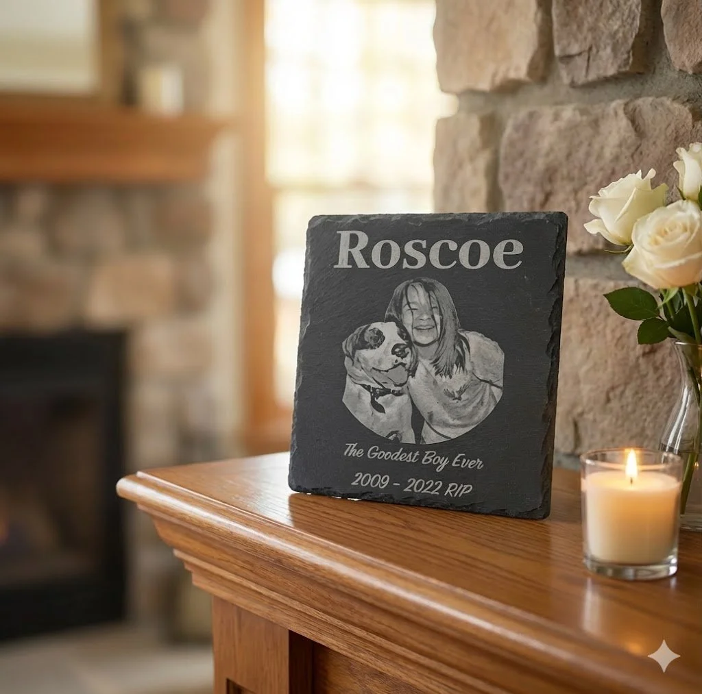 Personalized Slate Memorials
