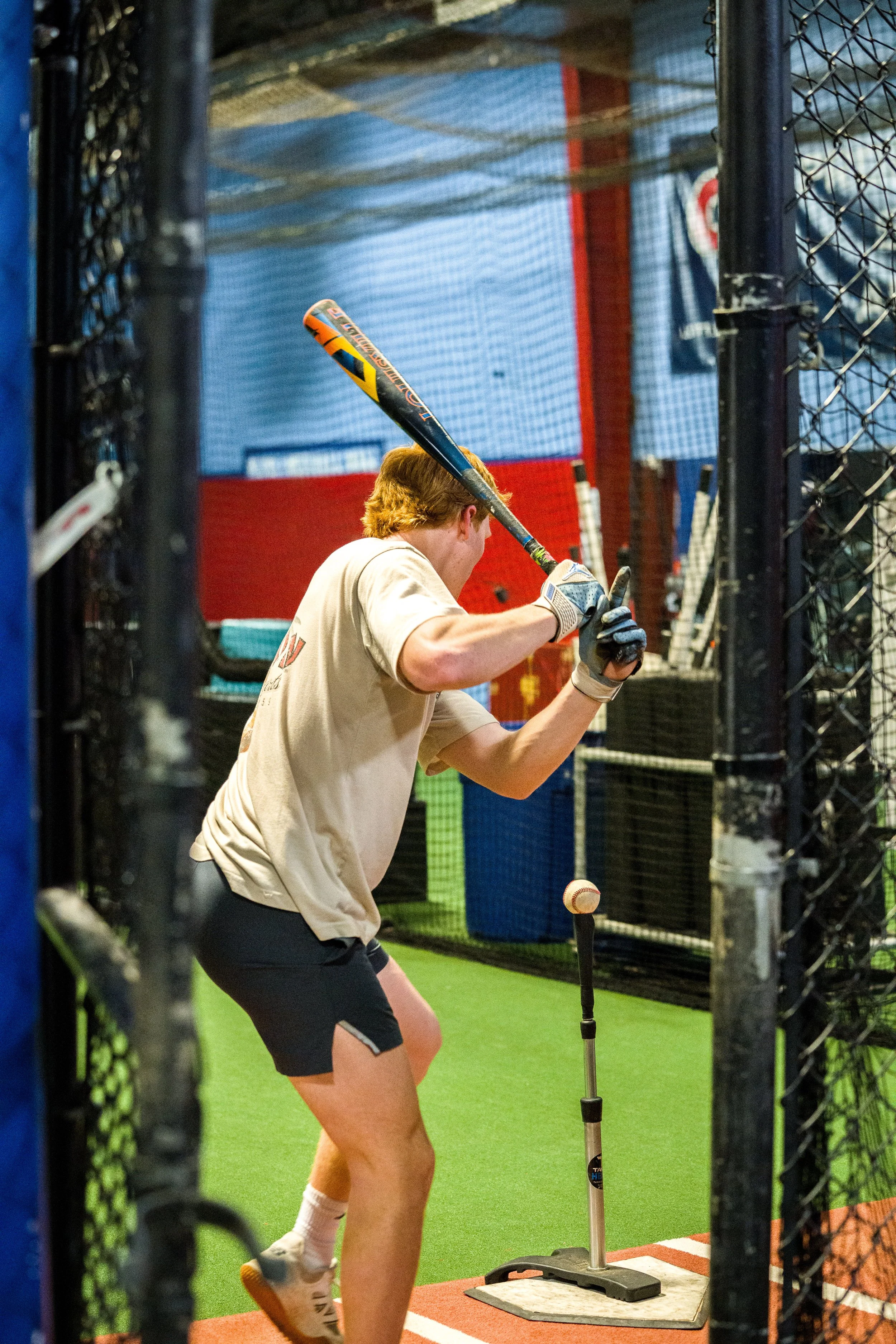 Baseball athlete training inside Proformance Sports Academy