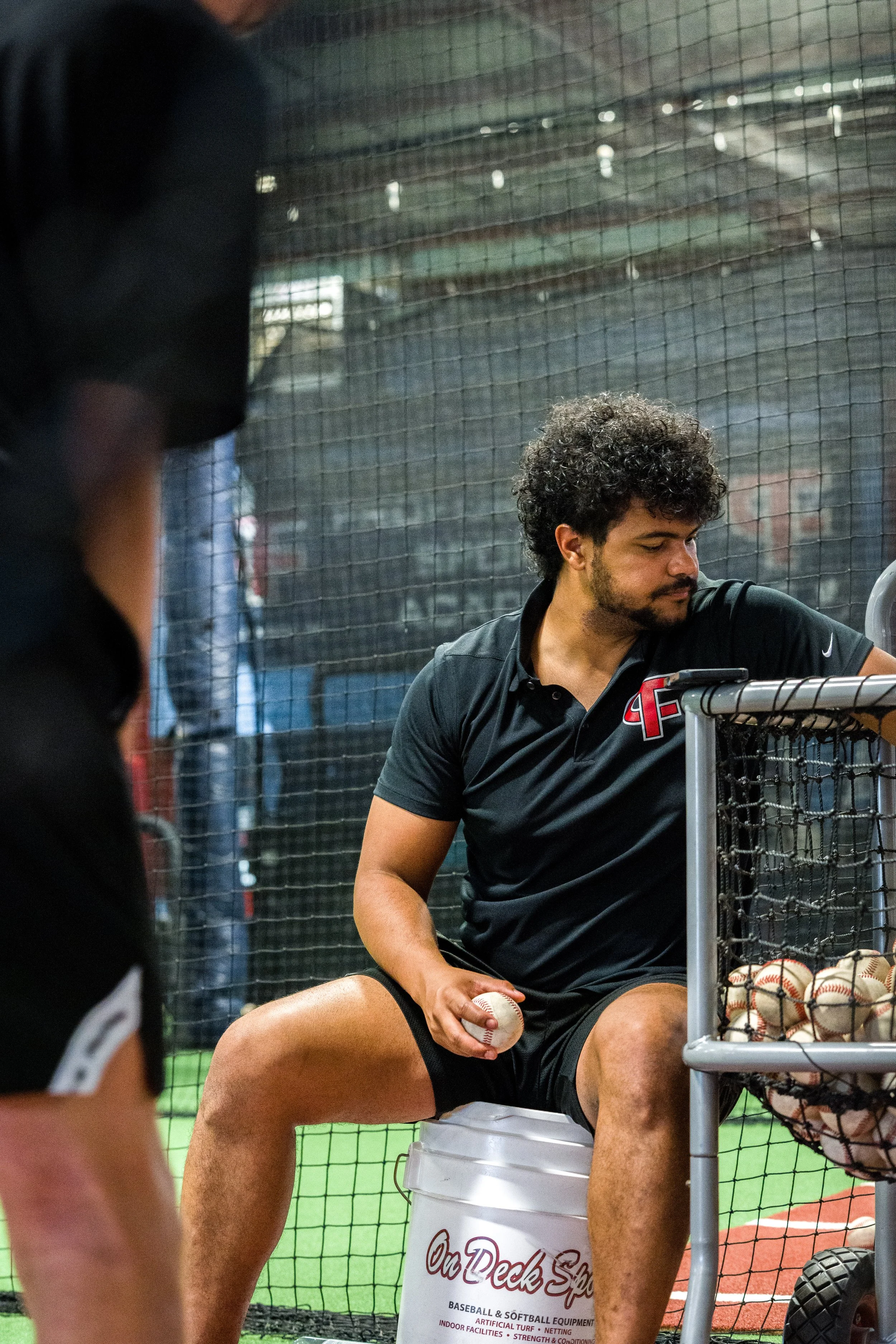 Proformance Sports Academy baseball lesson in progress
