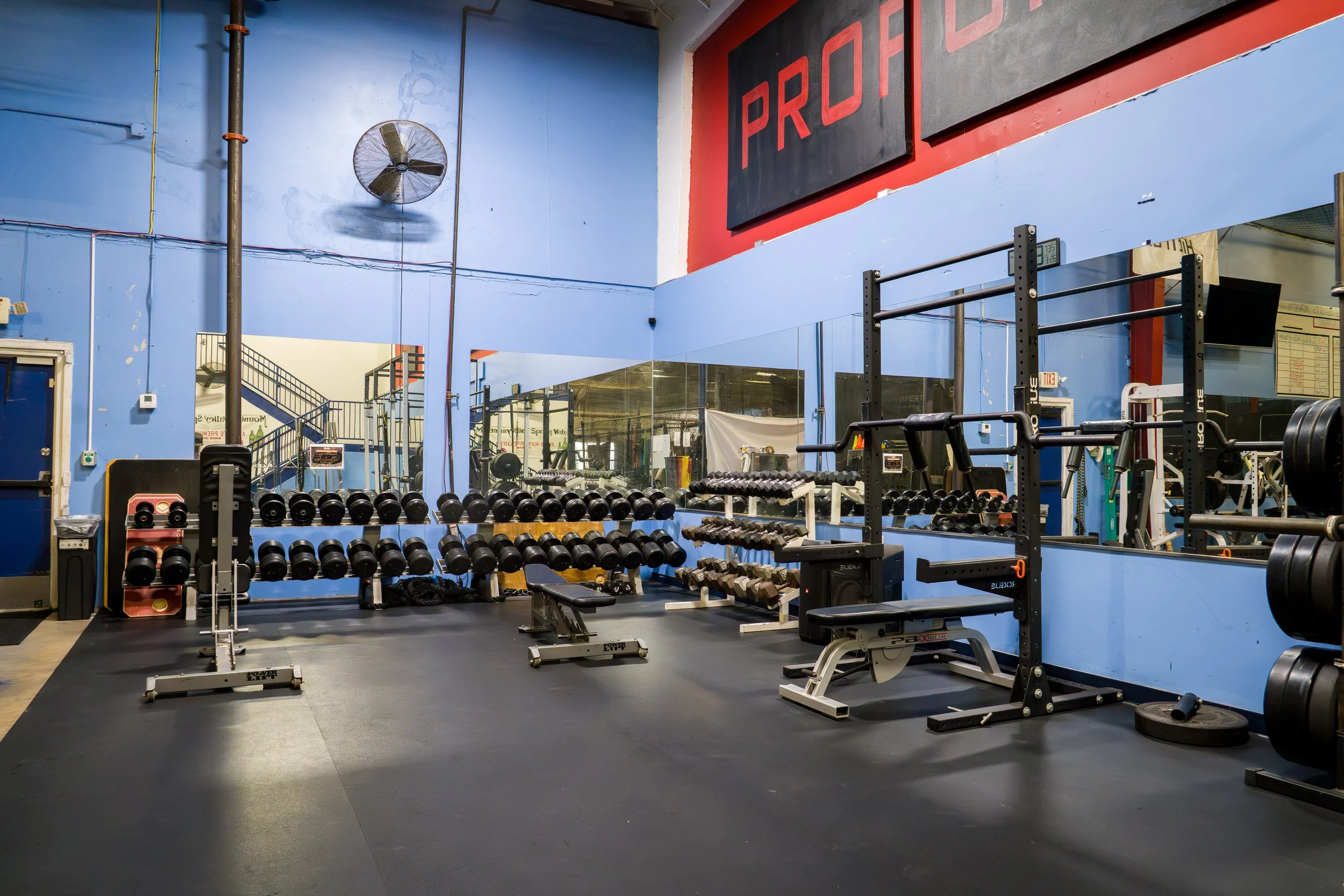 Proformance Sports Academy full interior gym