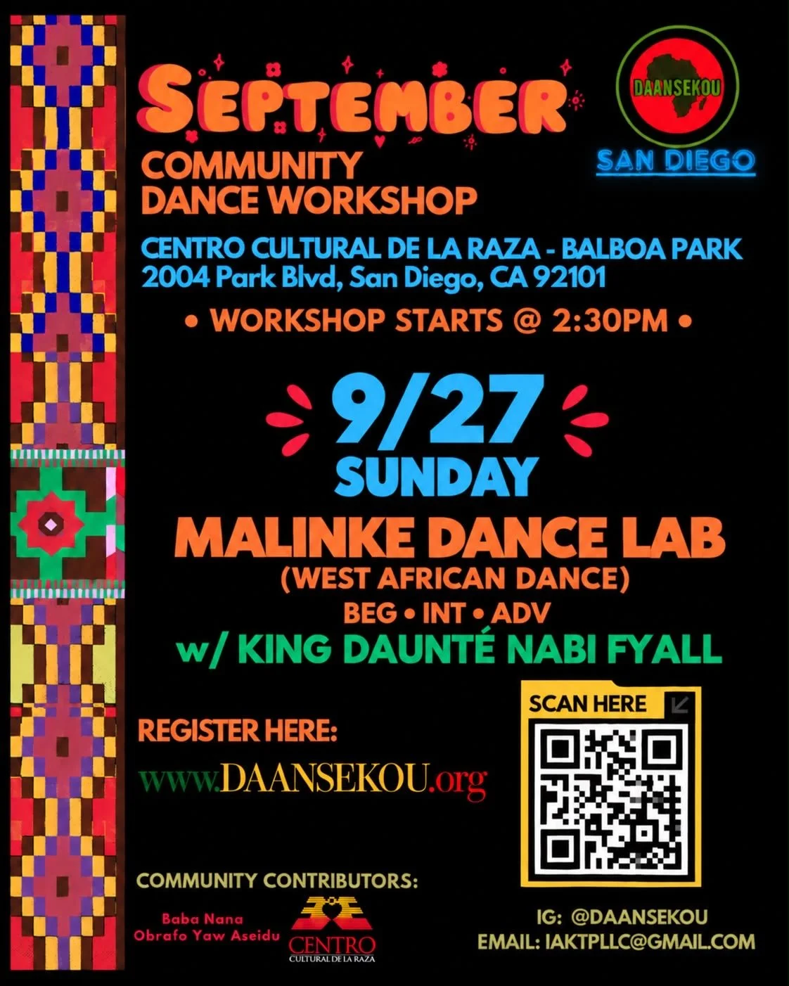 Community West African Dance Workshops (San Diego)