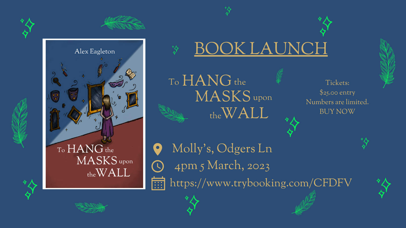 Book Launch - To Hang the Masks Upon the Wall