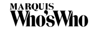 Marquis Who's Who logo in black text