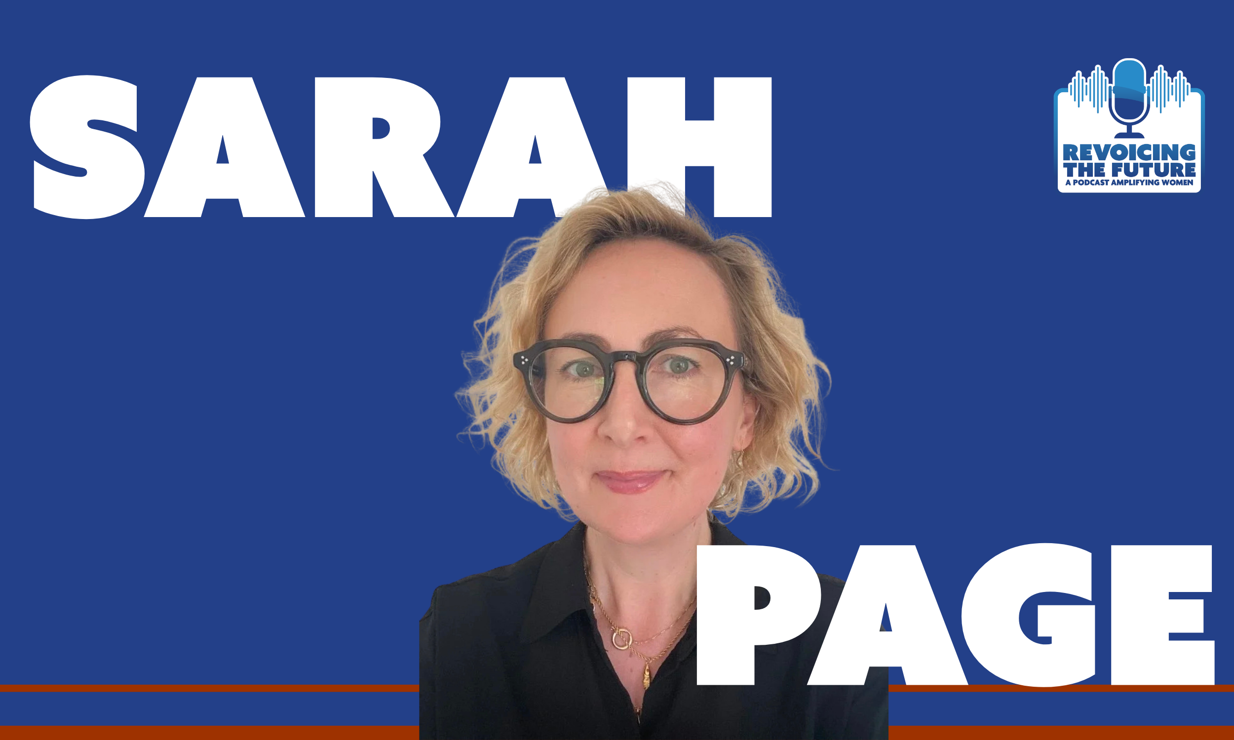 Sarah Page: It’s Time to Back Yourself