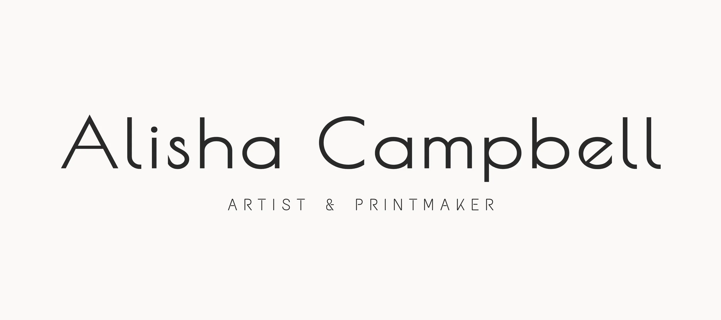Alisha Campbell — Australian artist and printmaker.