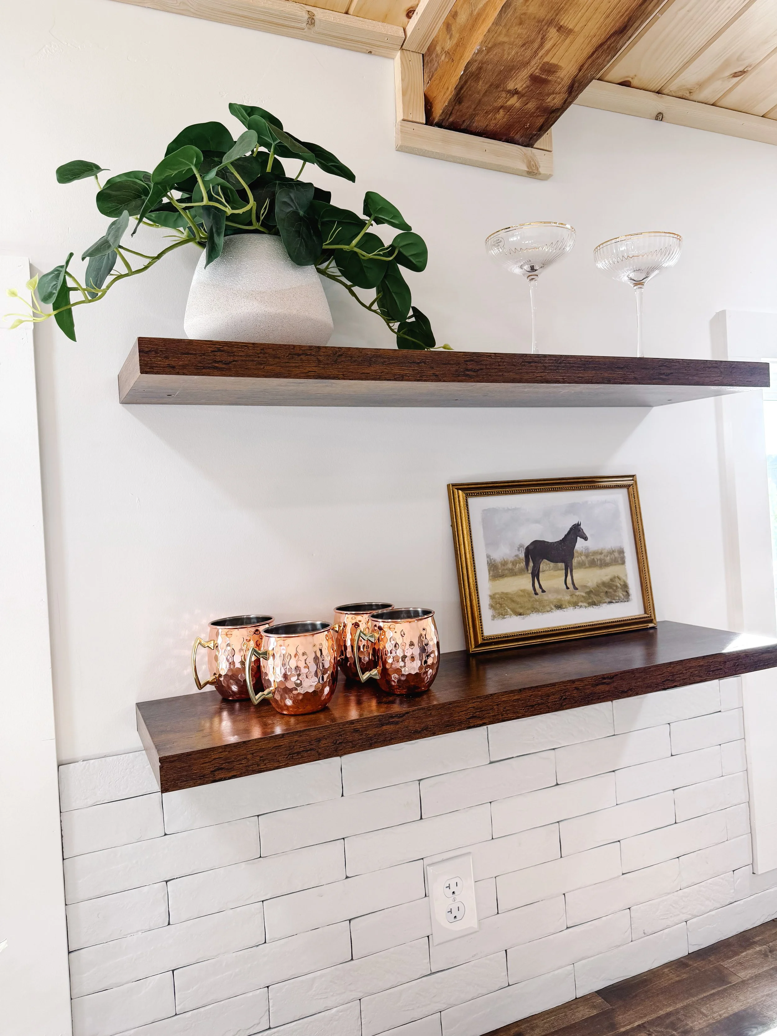 Home staging kitchen in West Tennessee with updated finishes and market-ready design