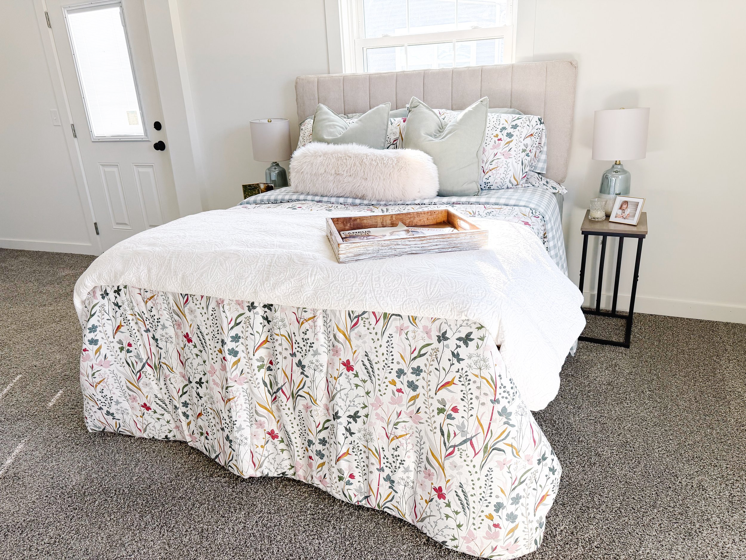 Staged bedroom in Dresden TN designed to attract buyers and enhance listing photos