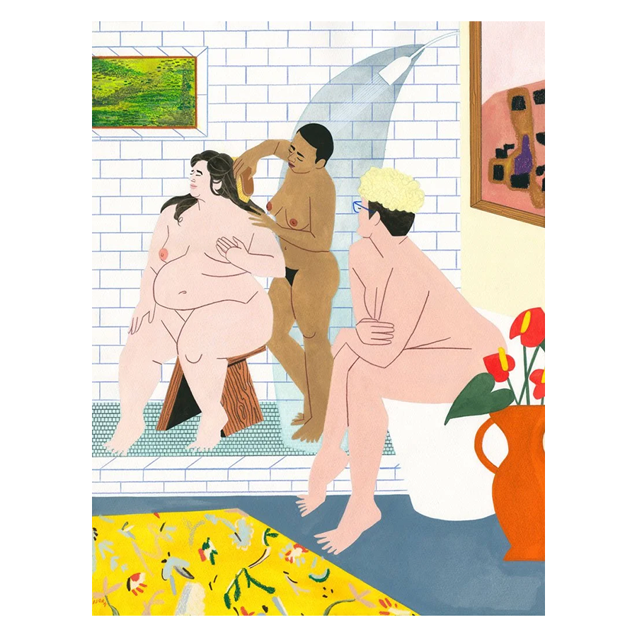 emotional oasis (domestic scene)