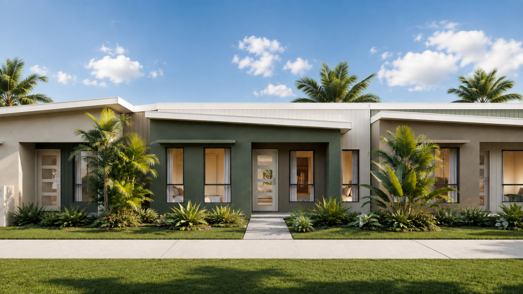 White Rock terrace homes — artist’s impression