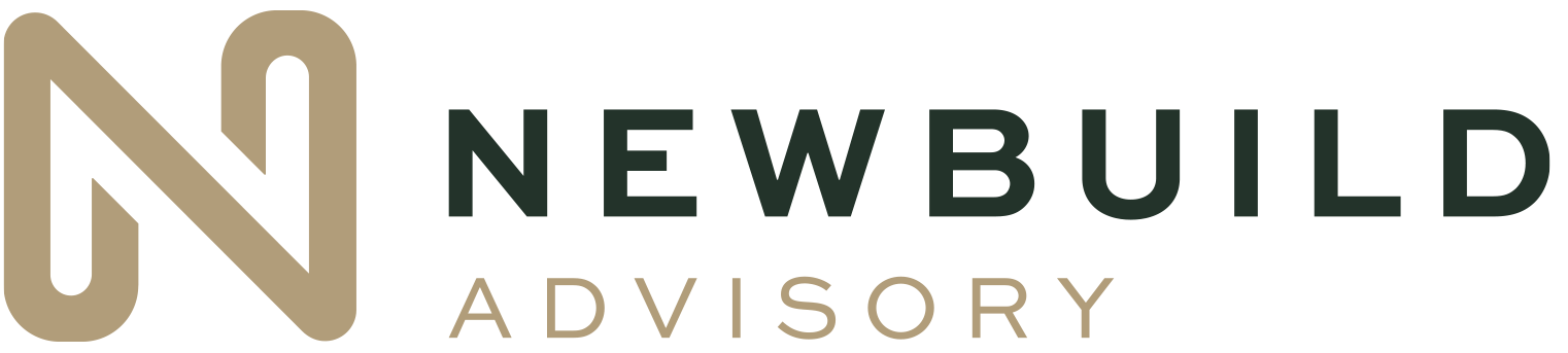 Logo of New Build Advisory featuring a stylized 'N' and the company name 'New Build Advisory'.