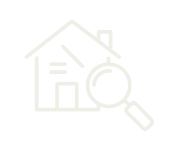 Icon of a house with a magnifying glass