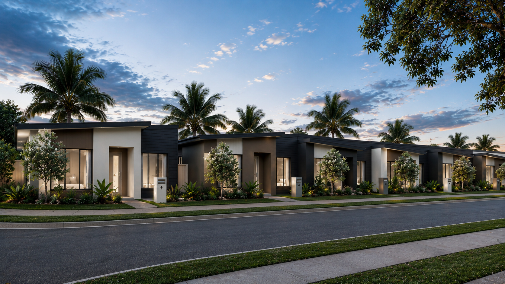 Deebing Springs terrace homes — artist’s impression