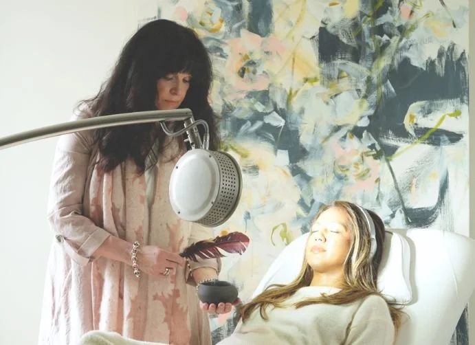 Private Lucia Light Session with Tina and a client from Vancouver