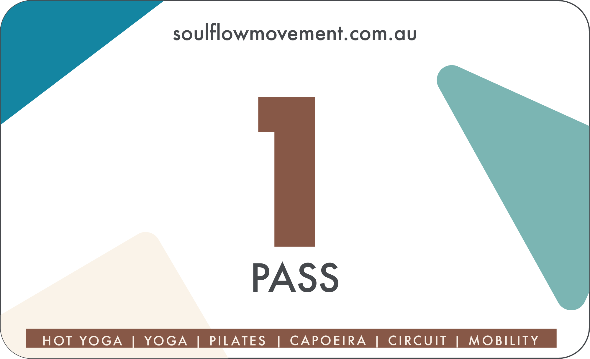 Single Class Pass at Soul Flow Movement Fitness Studio