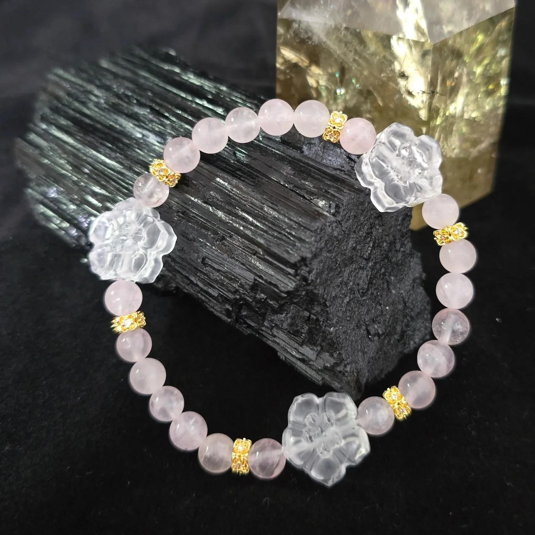 RQ-02 Clear Quartz Flowers