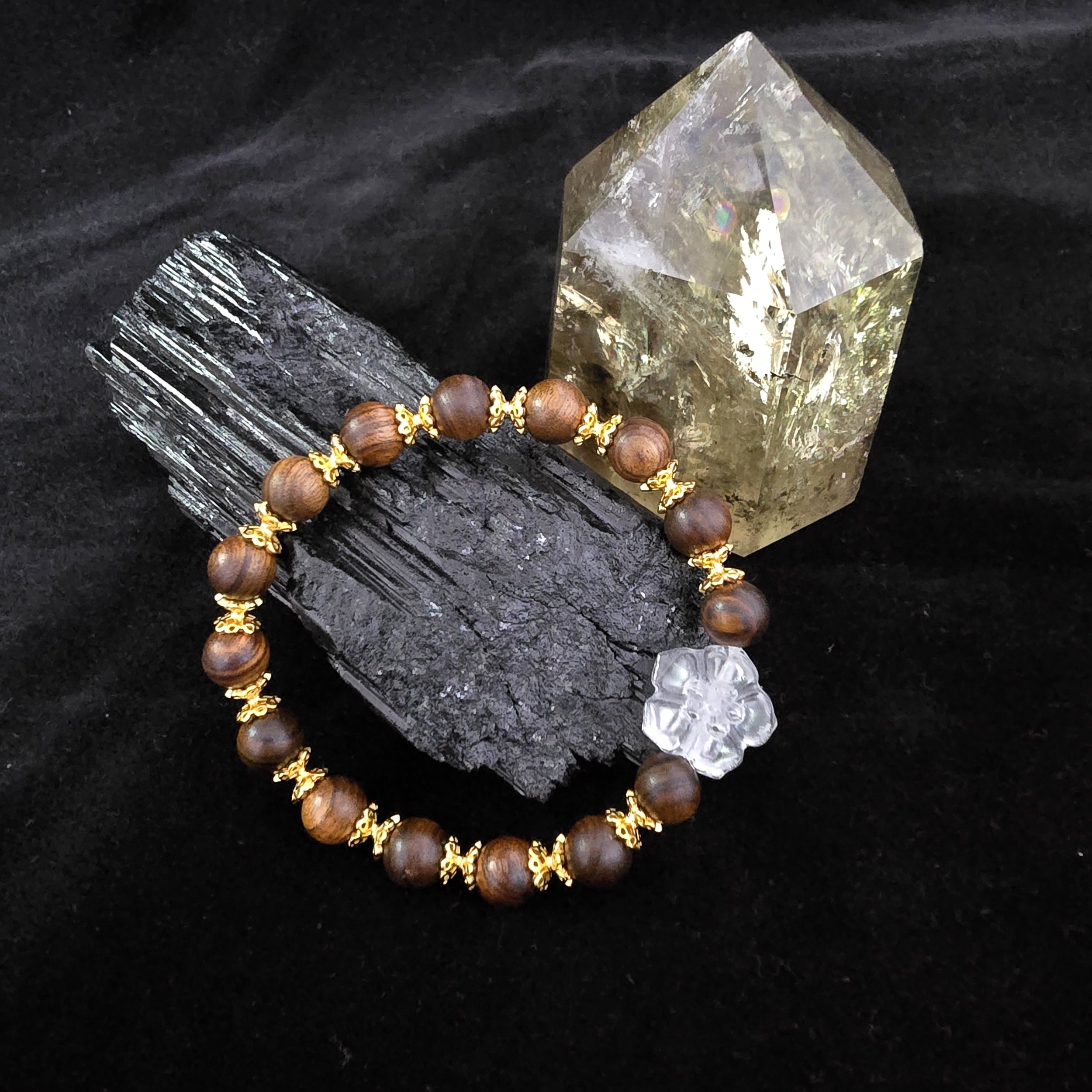 SW-02 Clear Quartz Flower