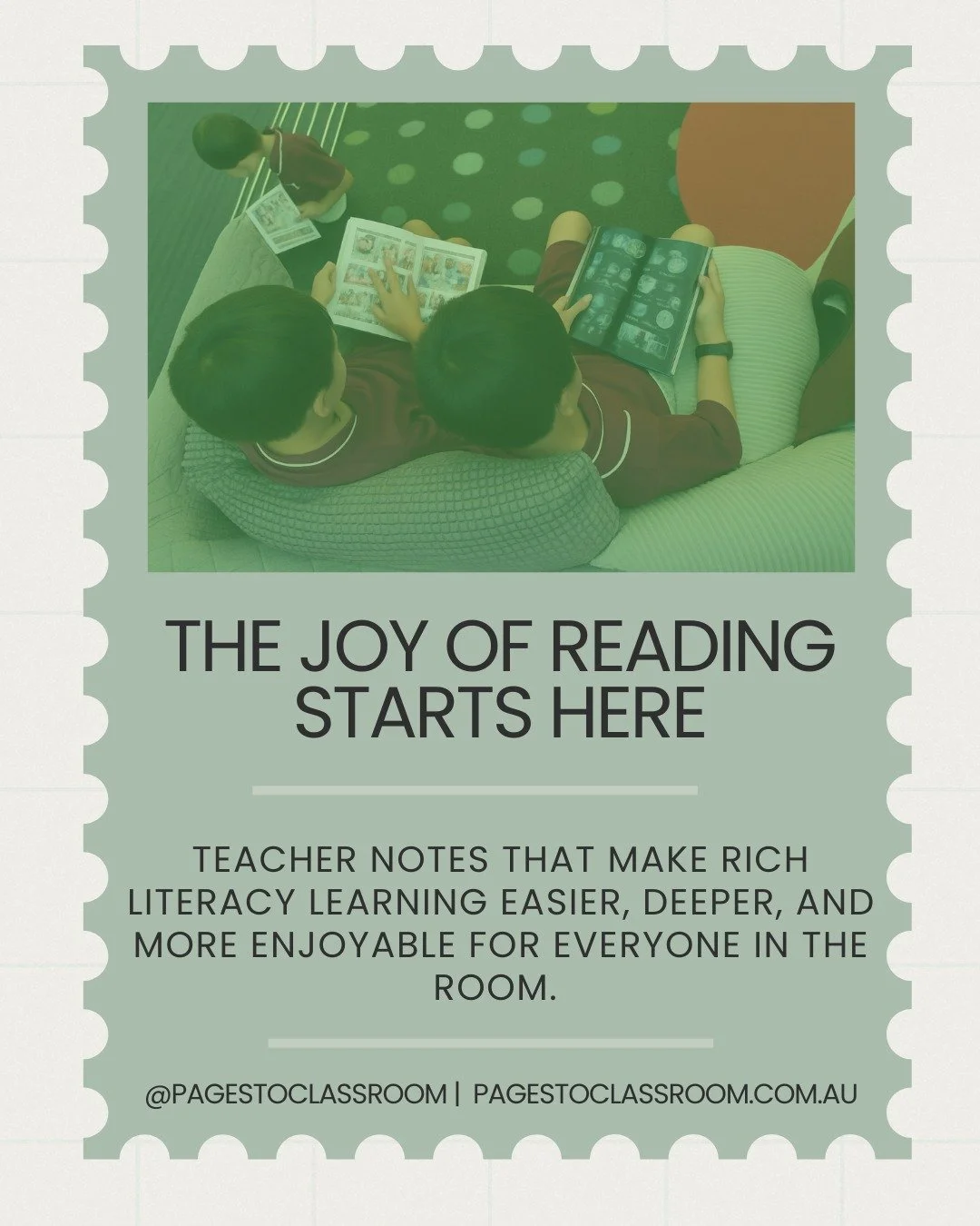 There is something so powerful about the joy of children getting lost in a book 📚✨

These are the moments we want more of in our classrooms &mdash; connection, curiosity, discussion, and genuine engagement with text.

Teacher notes help make those m