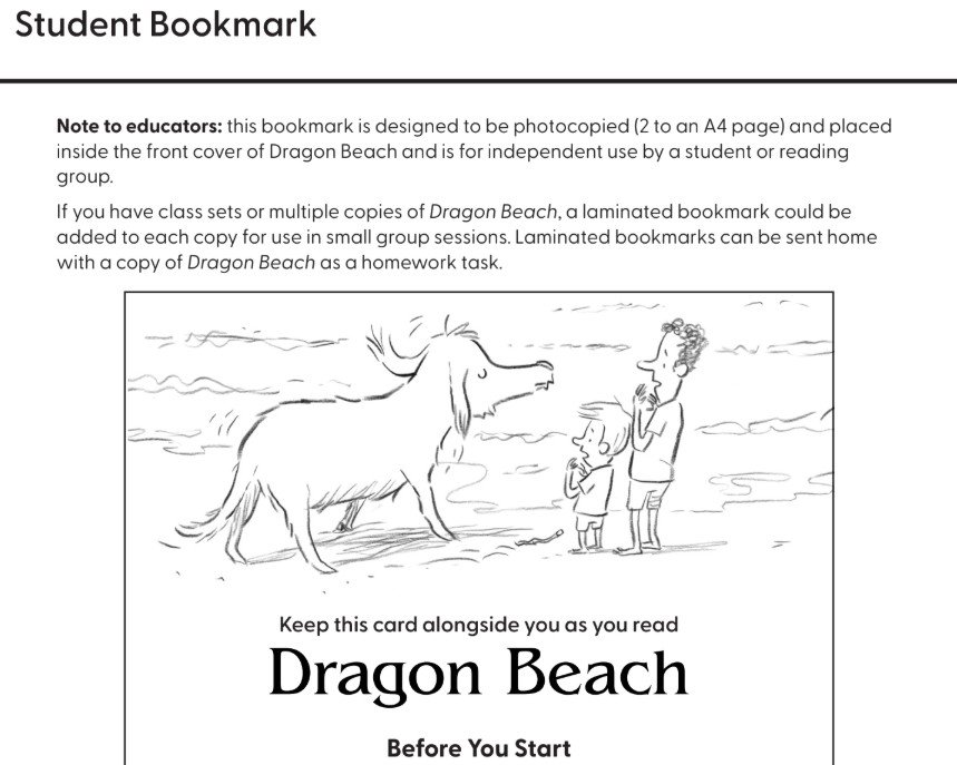 Dragon Beach Teacher Notes